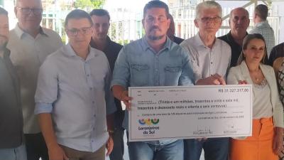 Aconteceu nesta TerÃ§a (25) o pagamento do ImÃ³vel Rural da Agro Laranjeiras 